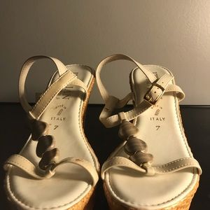 Italian Shoemaker wedge sandal